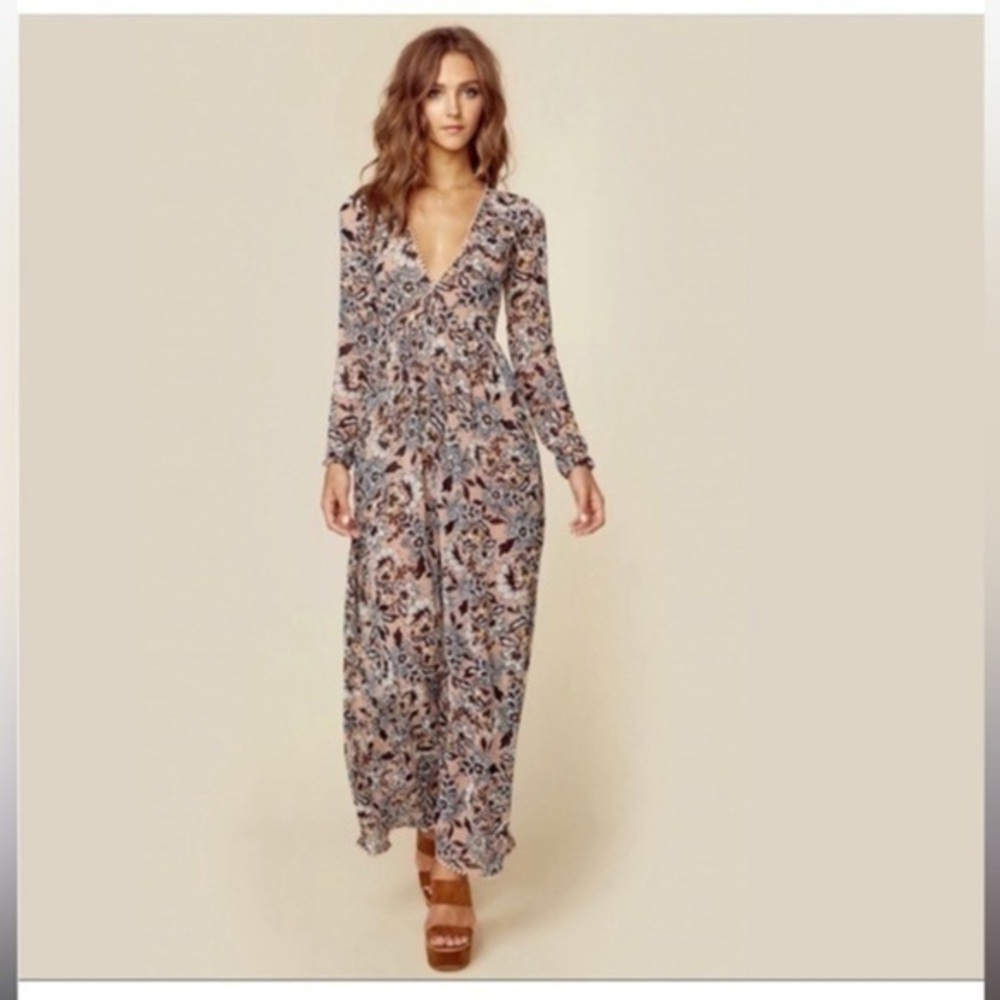 For Love and Lemons xs dress Gracie Maxi bodysuit from Revolve